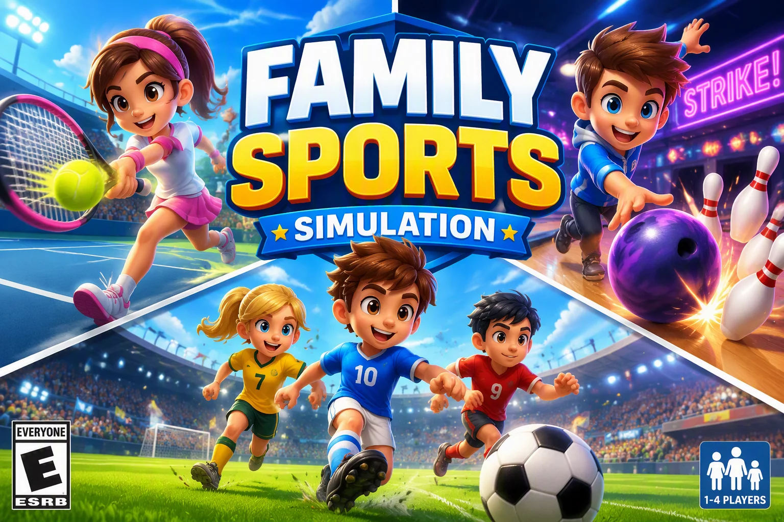 เกมกีฬาจำลองสำหรับครอบครัว