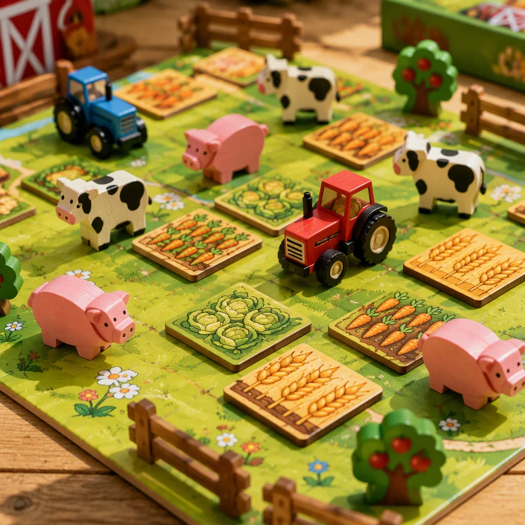 เกมทำฟาร์มแสนสุข